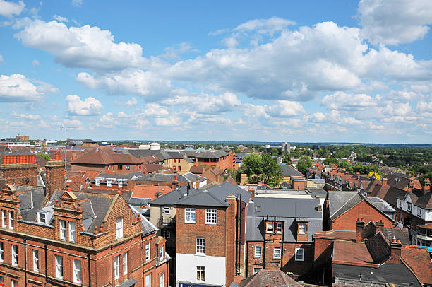 Roof Tops Over St.Albans