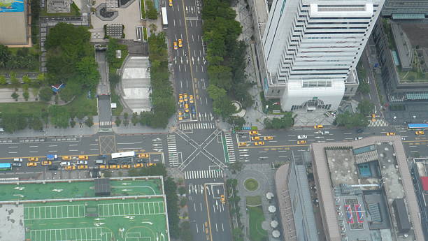 の台北,台湾 - window office building taipei built structure ストックフォトと画像