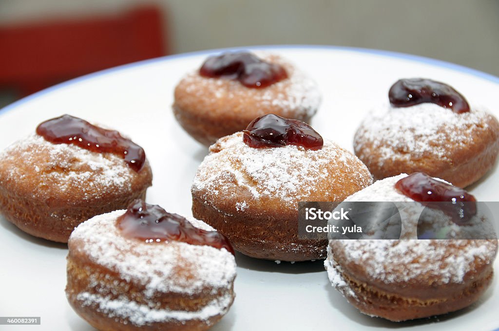 Chanukka Krapfen und Doughnuts - Lizenzfrei Bäckerei Stock-Foto