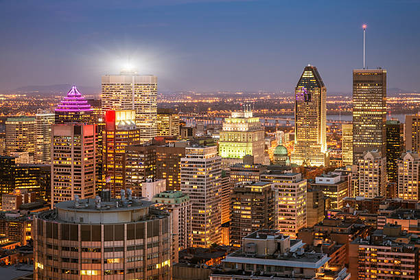 istock Montreal City at Night, Canada 460123447