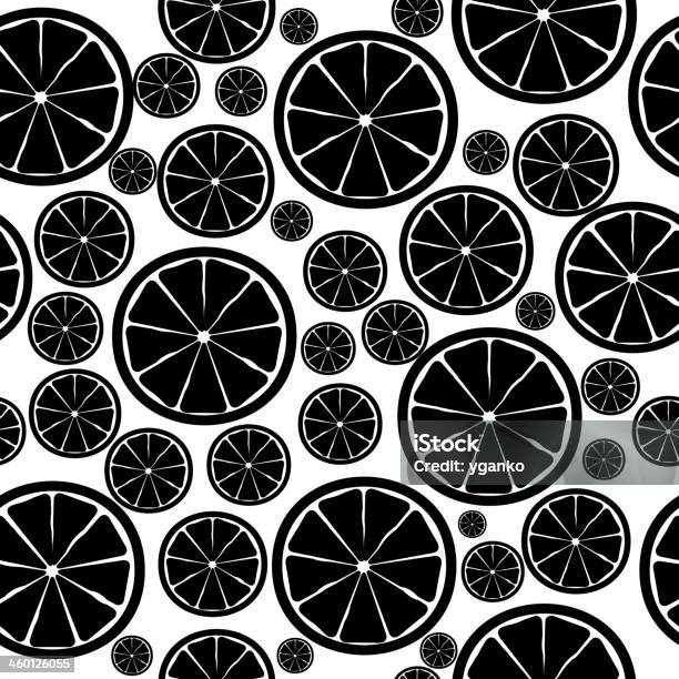 Design Seamless Pattern Di Frutta Illustrazione Vettoriale Eps 10 - Immagini vettoriali stock e altre immagini di Agrume