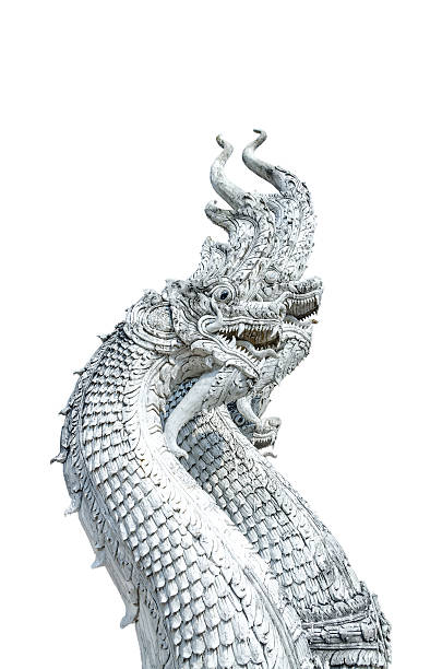 istock King of Nagas statue on isolated background 460132187