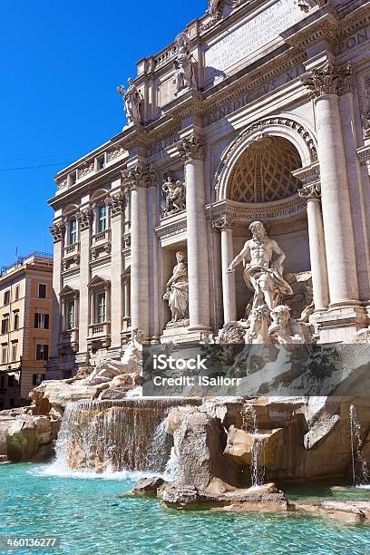 Fountain Di Trevi Stock Photo - Download Image Now - Ancient, Arch - Architectural Feature, Architecture