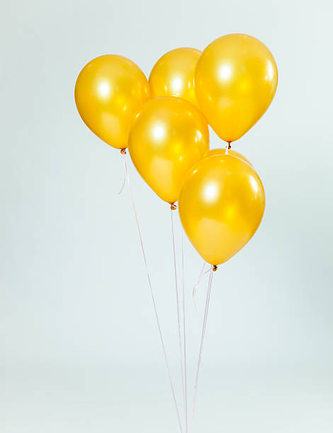 balony - yellow balloon zdjęcia i obrazy z banku zdjęć