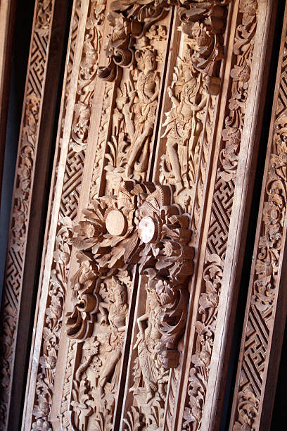 istock Carved Wooded Doors 460137351