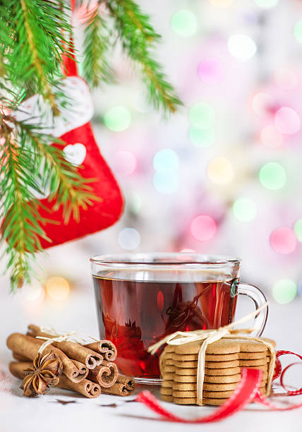 istock Christmas tea and cookies 460139839