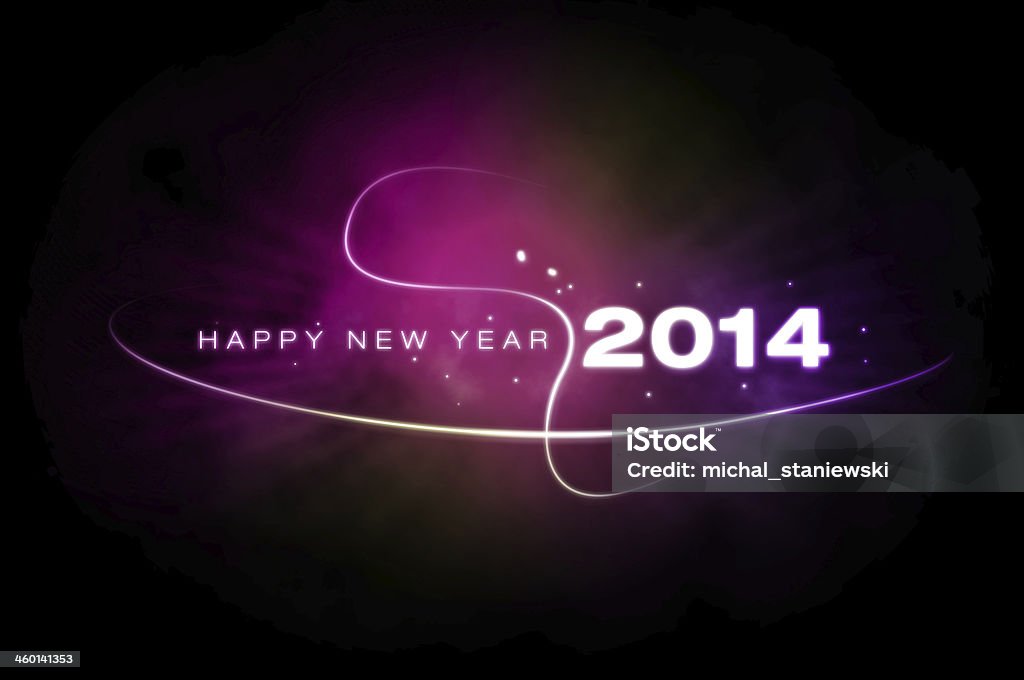 Happy new year 2014 Happy new year 2014 - holiday background 2013 Stock Photo