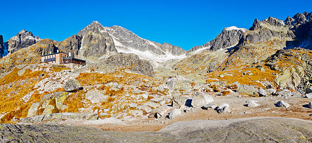 vysoke tatry, altas montanhas de tatra - narodni park imagens e fotografias de stock