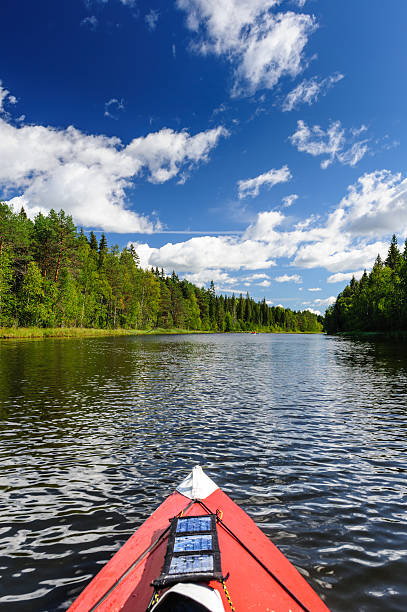 istock Kayaking in the Karelia 460156467