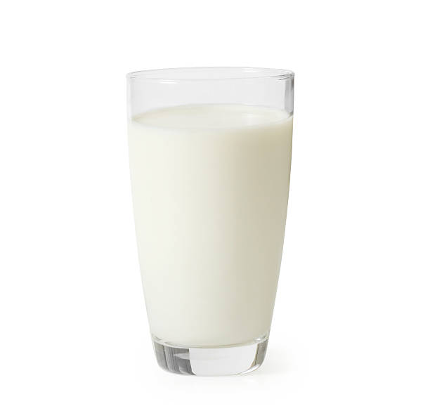 latte nel vetro - morning cream food milk foto e immagini stock