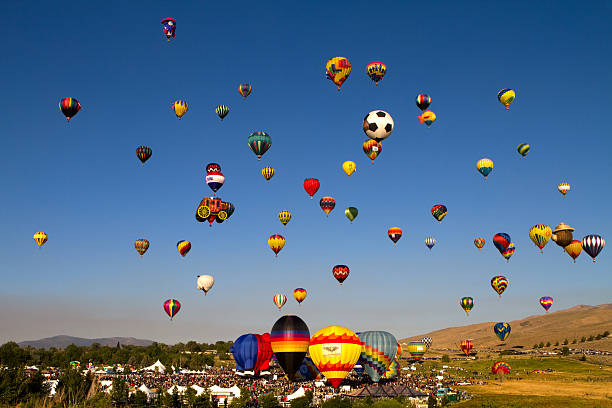 Great Reno Balloon Race stock photo