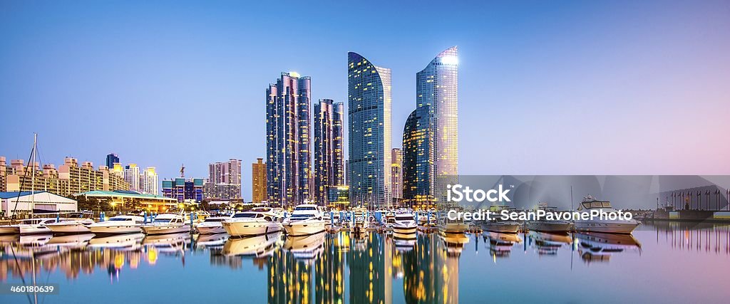 Paisaje de pusan, Corea del Sur - Foto de stock de Busán libre de derechos