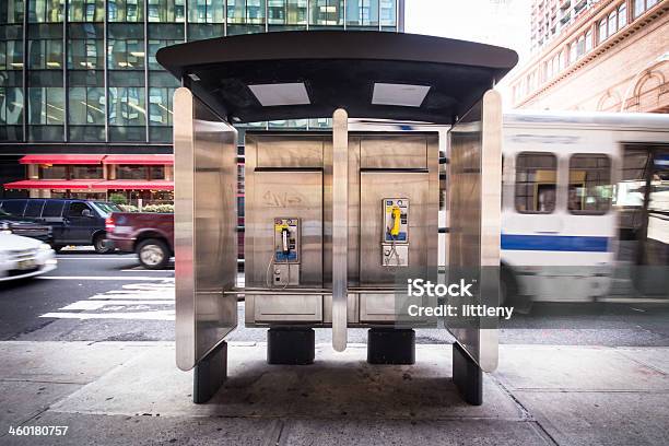 Payphone Nyc Stock Photo - Download Image Now - New York City, Telephone Booth, Graffiti