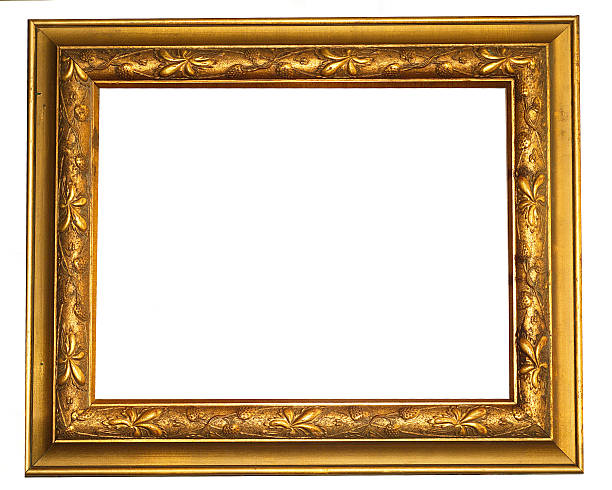 istock vintage photo frame  isolated on white 460192389