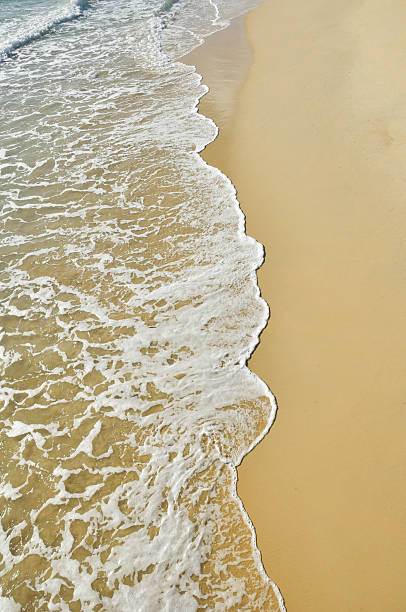 istock Soft wave of the sea on sandy beach 460204915