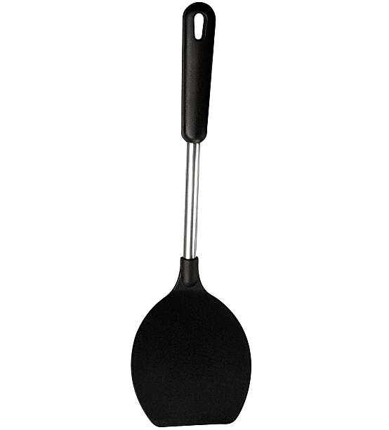 kunststoff küchenzubehör - kitchen utensil instrument of measurement spoon isolated stock-fotos und bilder