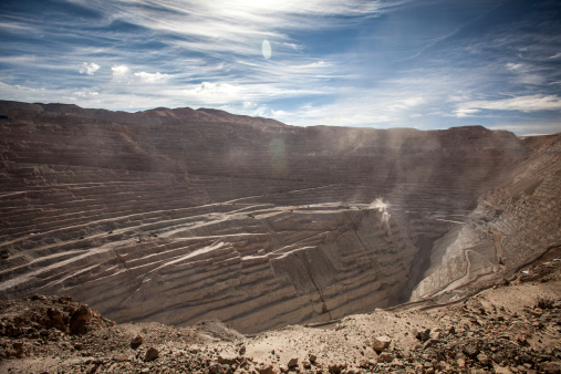 Chuquicamata open-pit mine, Chile. (Canon 5DMKII)