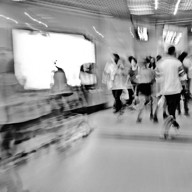 istock blur passenger walk at subway station 460235491