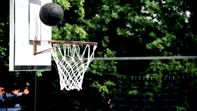 HD SUPER SLOW-MO: Ball Missing The Hoop
