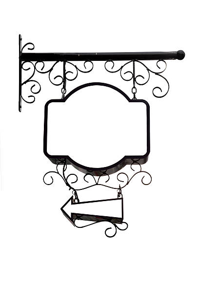 istock vintage metal sign 460239401
