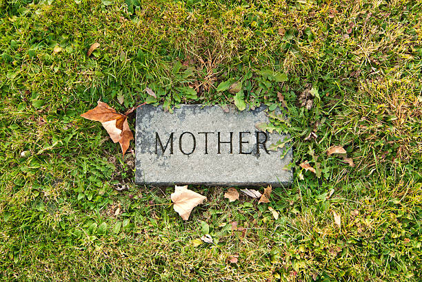 A small tombstone with MOTHER written on it.  Also have one with FATHER.