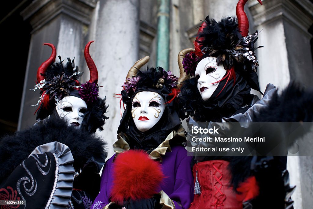 ベニスのカーニバル - 仮面舞踏会のマスクのロイヤリティフリーストックフォト