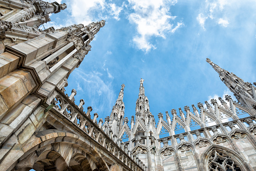 Milan Cathedral.  Italy, Europe.