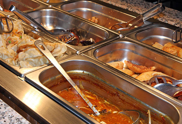 istock food at the self service restaurant 460250115