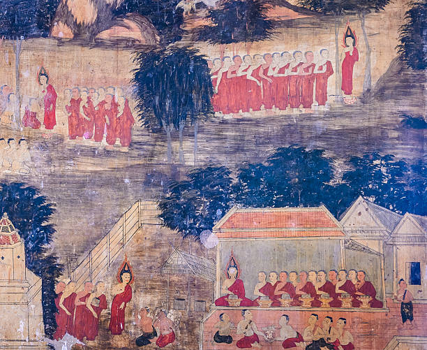 istock Thai mural painting 460255951