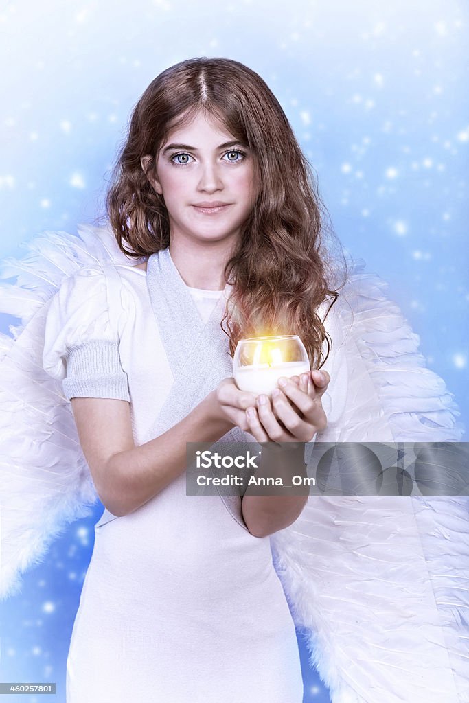 Cute angel - Zbiór zdjęć royalty-free (Anioł)