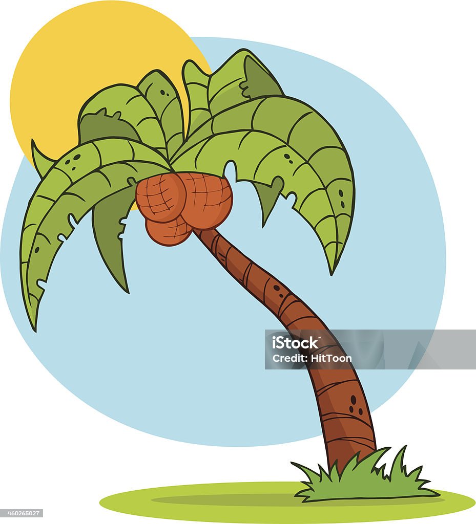 Palm Tree With Background Similar Illustrations: Backgrounds stock vector