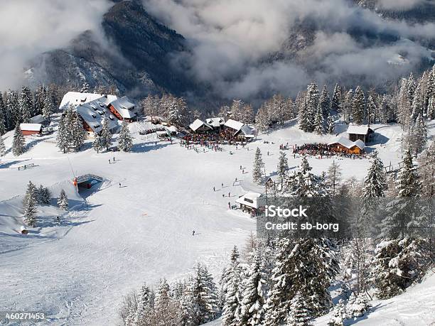 Ski Resort Krvavec Stock Photo - Download Image Now - Ski, Skiing, Slovenia