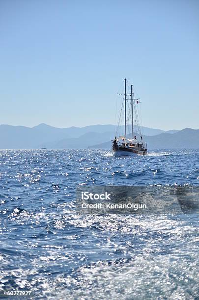 Boats On The Mediterranean Sea Stock Photo - Download Image Now - Asia, Beach, Coastline