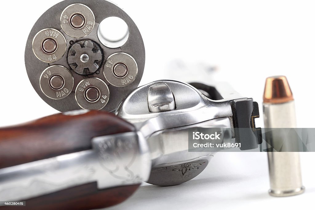 Magnum 44 revolver - Lizenzfrei Russisches Roulette Stock-Foto