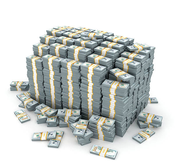 istock 3d illustration of dollars 460297157