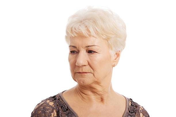 istock Portrait of an old, elderly lady. 460306773
