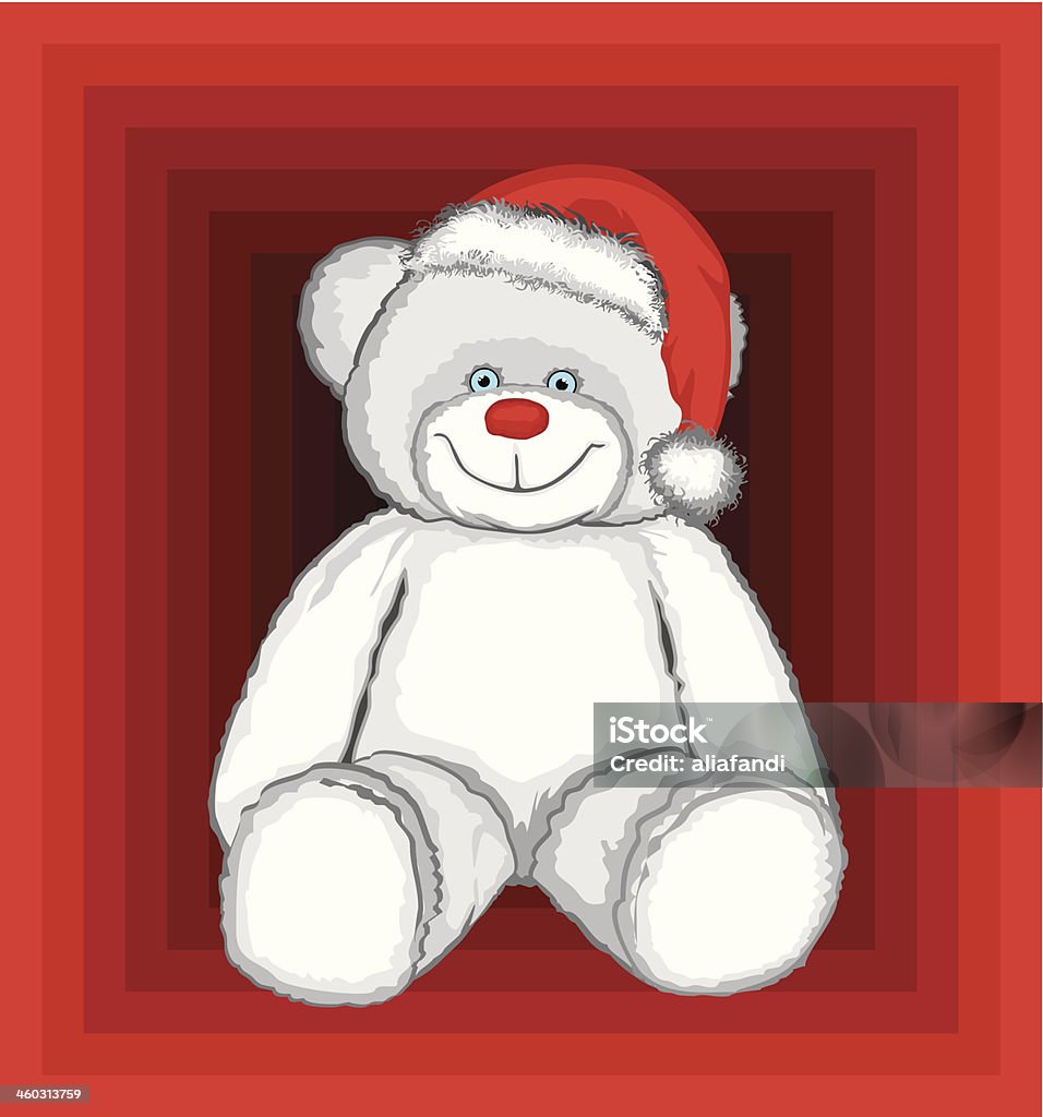 Navidad Polar Bear - arte vectorial de Animal libre de derechos