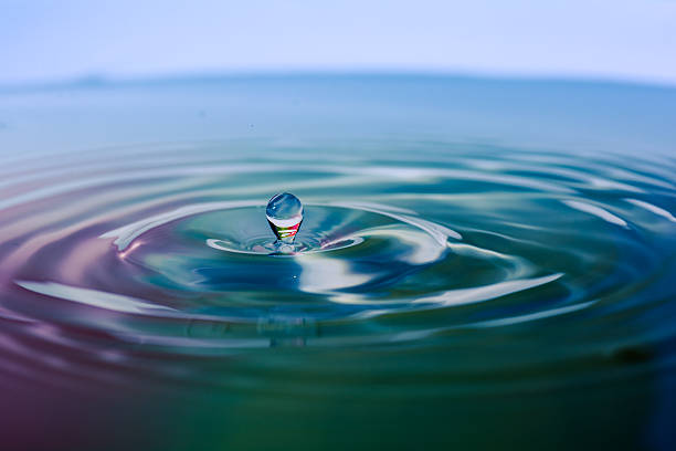 istock Impact instant of a water drop 460324613