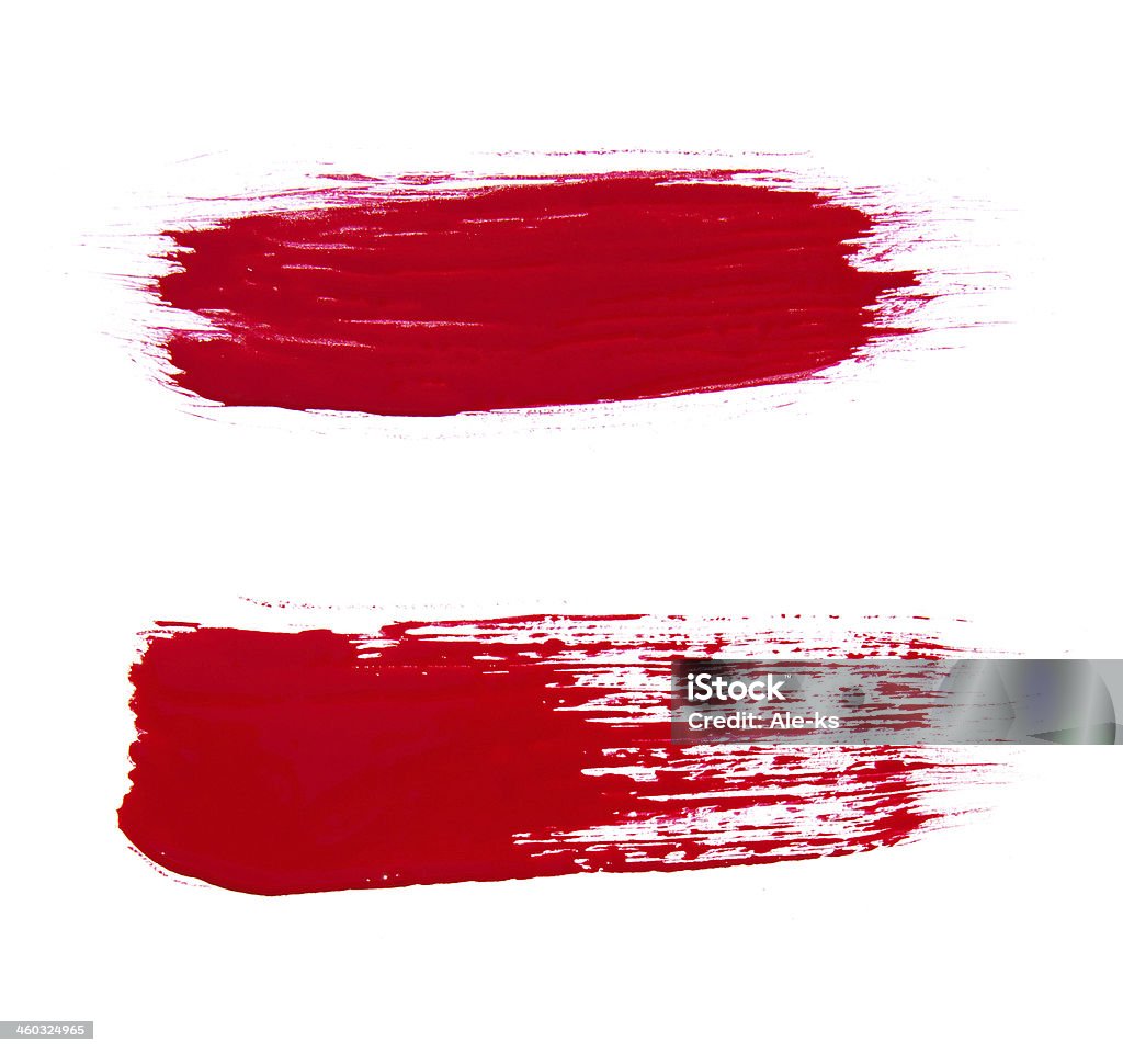 Cepillo de pintura de textura - Foto de stock de Amarillo - Color libre de derechos