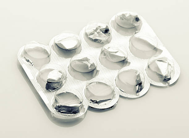 istock used one packs of pills 460326071