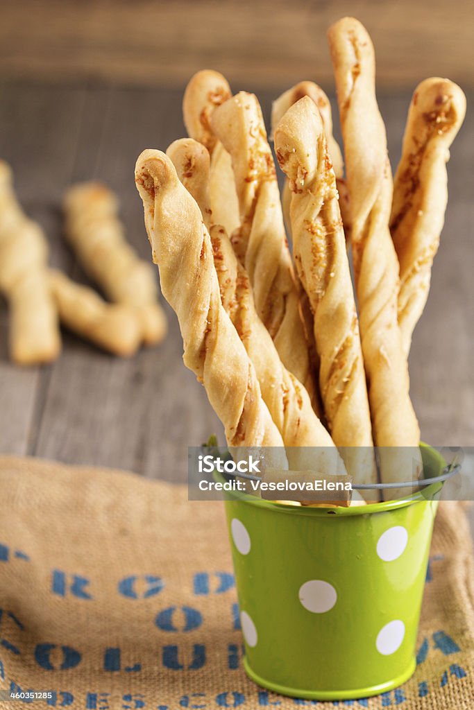 Brot-sticks mit Käse - Lizenzfrei Brotsorte Stock-Foto