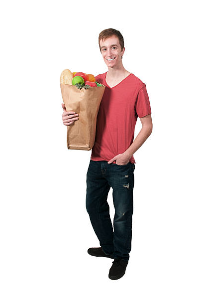 istock Man Grocery Shopping 460353497