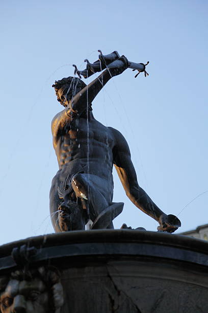 istock fountain Neptune, Danzing, Gdansk, Poland 460356601