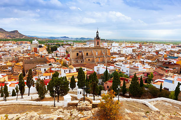 istock Panoramic view of Sagunto 460358455