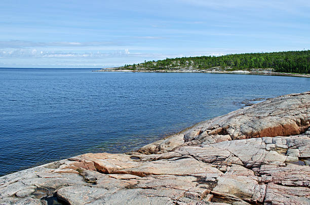 istock On the beach of  White sea 460368839