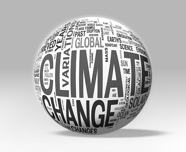 istock A sphere design in black and white to discuss climate change 460382421