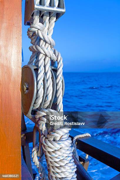 Sailing Boat Rigs Rope And Knots Stock Photo - Download Image Now - Problems, Sailboat, Tied Knot