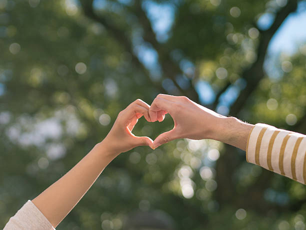 istock Gesture of a heart mark 460388979