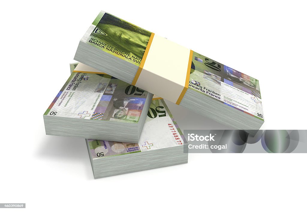 Швейцарский франк - Стоковые фото Валюта роялти-фри