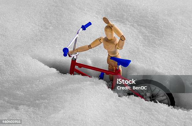 Snow Fahrrad Stockfoto und mehr Bilder von Abenteuer - Abenteuer, Aktivitäten und Sport, Arktis